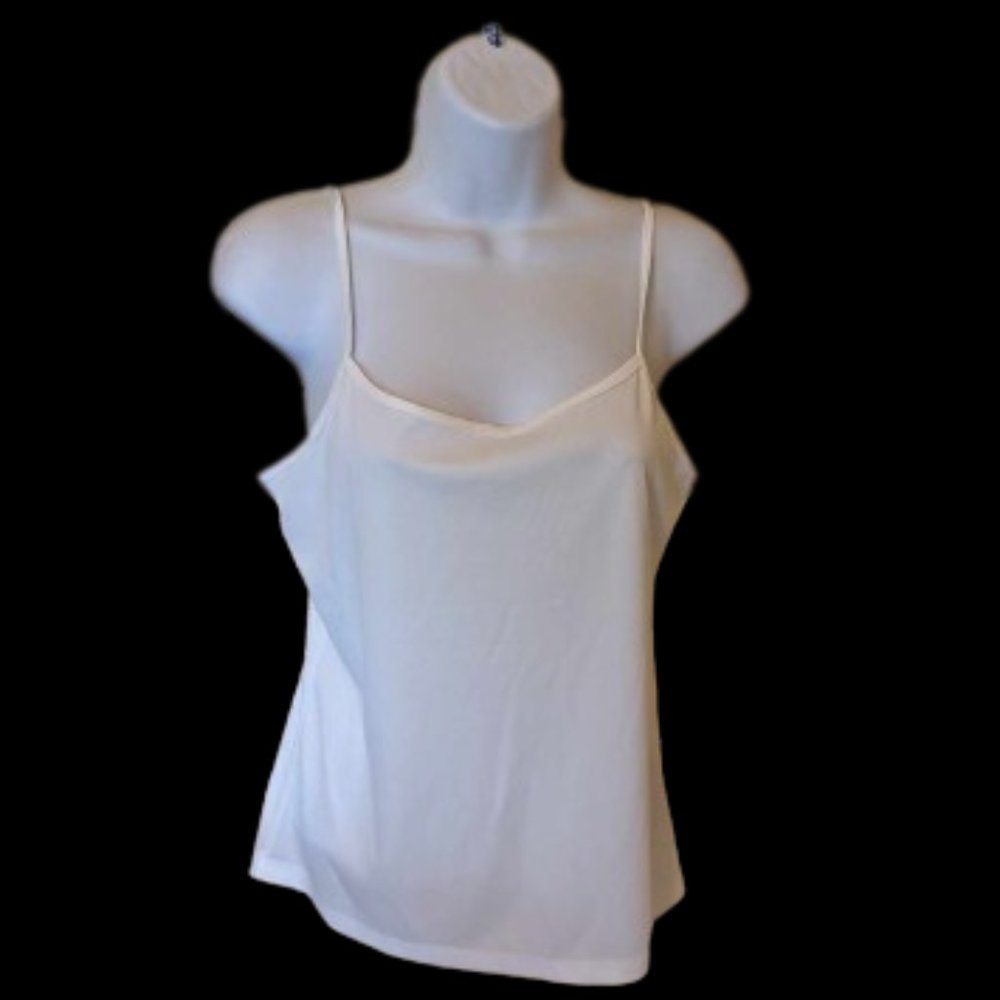 ---  White Camisole Fits Size Small